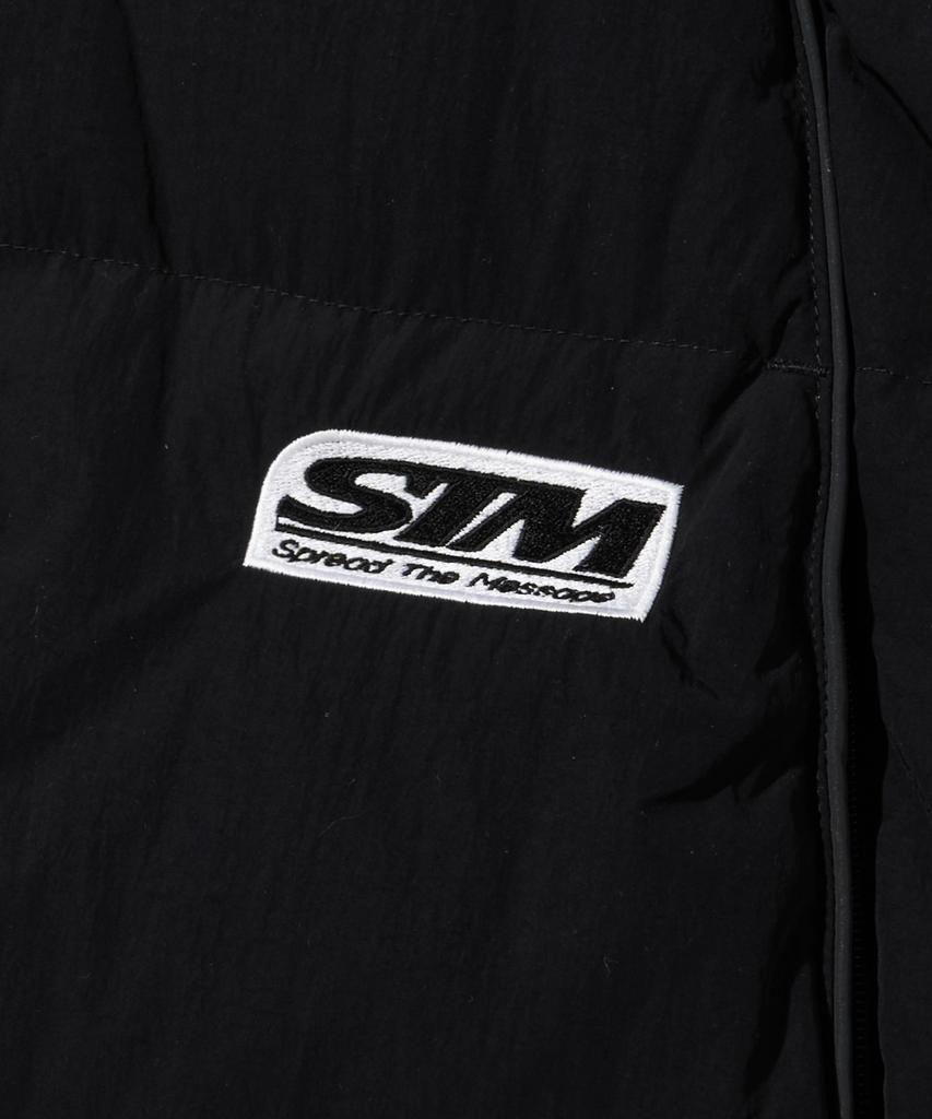 BROWNBREATH Line Down Hoodie Puffer - Black