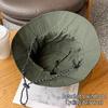 1Pc Summer Adjustable Fisherman Hat Quick Dry Waterproof Drawcord Bucket Hat Unisex Basin Foldable Storage Bucket Caps