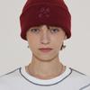 UNALLOYED FLOWER BEANIE / WINE