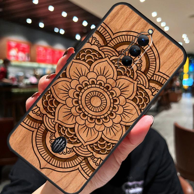 Buddha Jesus Guadalupe Wood Case For ZTE Nubia Red Magic 11 10 8 9 8S 9S 10S Pro Plus 10 Air 5G 6R 6 7 6S 7S Pro Cover
