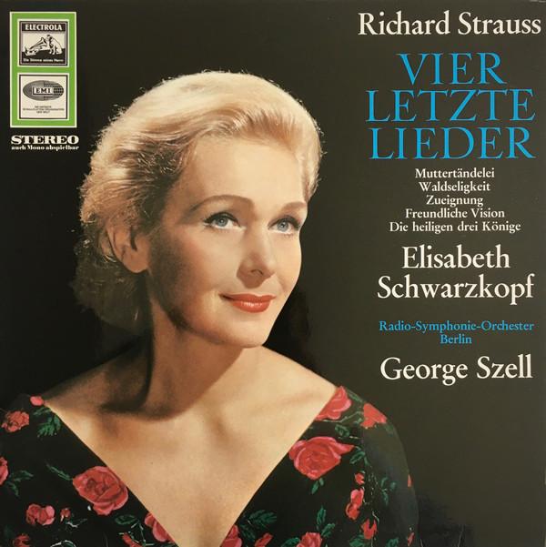 

LP Record RICHARD STRAUSS ELISABETH SCHWARZK Vier Letzte Lieder Und Fnf Andere 1006081 EMI Germany Classical Used