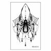 Waterproof Spider Tattoo Realistic Halloween Face Tattoo Body Art Body Tattoo Stickers  Face Makeup