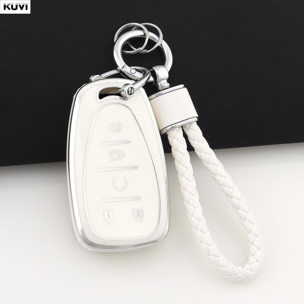 4 5 Buttons Tpu Car Key Case Cover For Chevrolet Chevy Malibu Camaro Cruze Traverse Spark Equinox Sonic Volt Bolt Accessories