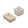 1Pcs High Purity High Temperature Resistant Multiple Sizes Ceramic Crucible 99% Alumina Square Crucible For Laboratory