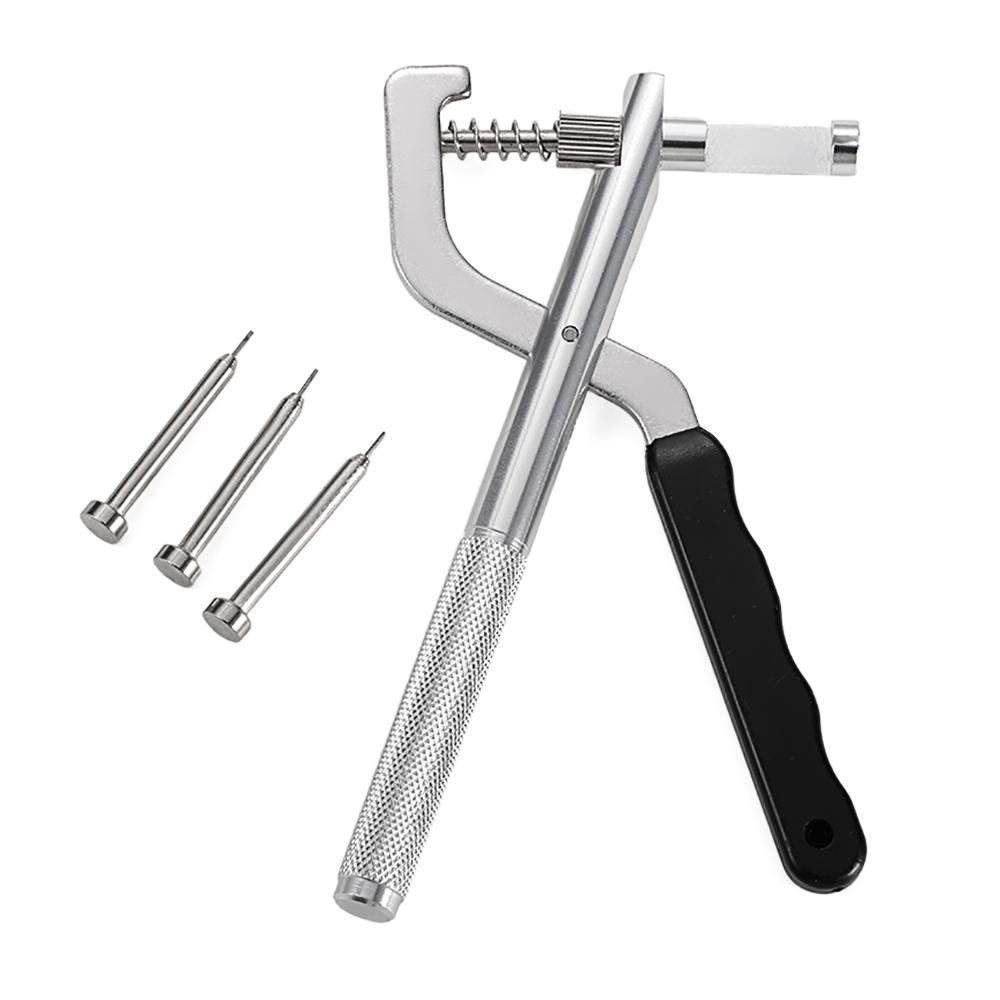 3 Pins Remover Watch Band Strap Adjusting Link Pin Plier Puncher Repair Kits Tools Original For Folding Key Split Pin Clamp Auto