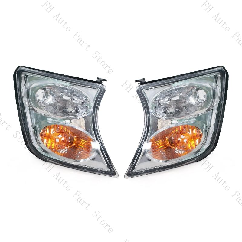 Car Front Bumper Headlight Side Marker Corner Turn Signal Light Lamp No Bulb For Nissan Patrol Y61 2001 2002 2003 2004