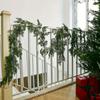 180cm/190cm Artificial Pine Wreath Fireplace Decoration Green Cypress Pine Garlands Wall Hanging Party Supplies