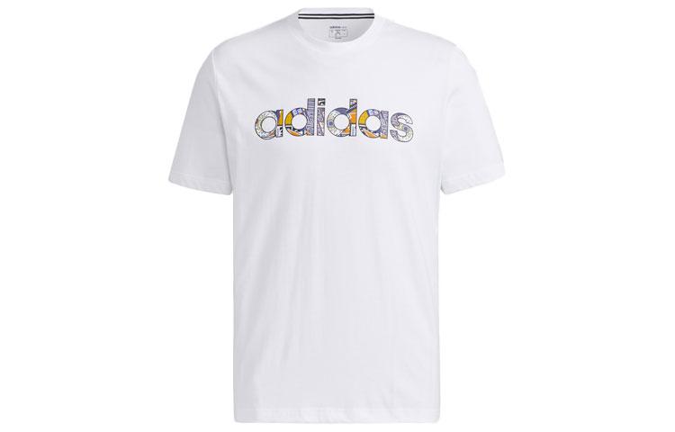 

Adidas Neo T Shirts Men s White Crew Neck Moderate Straight Fit GP4877 XXL