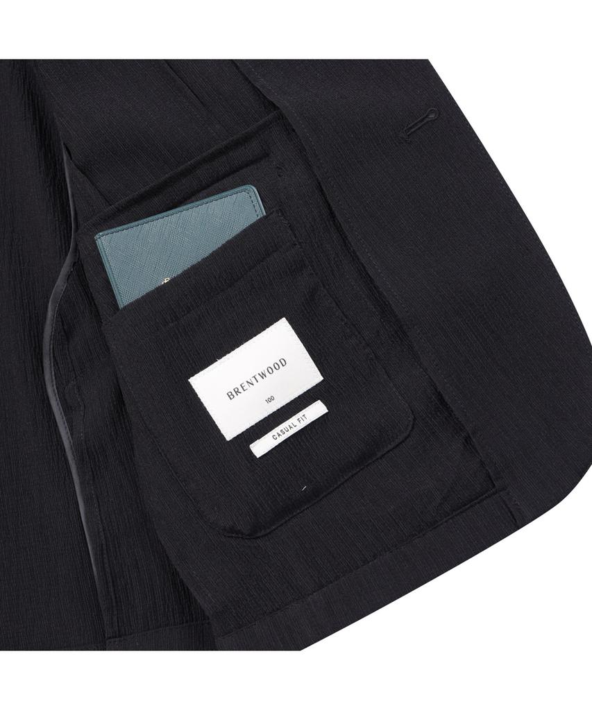 Brentwood Solid Crease Jacket Brjcm25711Bkx