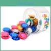 1 Set Magnet Round Whiteboard Fridge Magnets Colorful Durable Diy Board Magnets For Home Office School