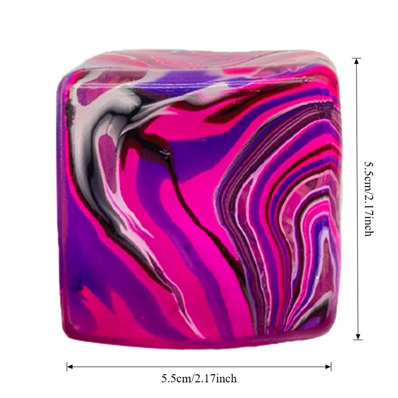 Taba Squishy Ice Cube Stress Balls Squeeze Toys For Kids Adults Sensory Fidget Toys For Anxiety Relief, Party Favors Gifts