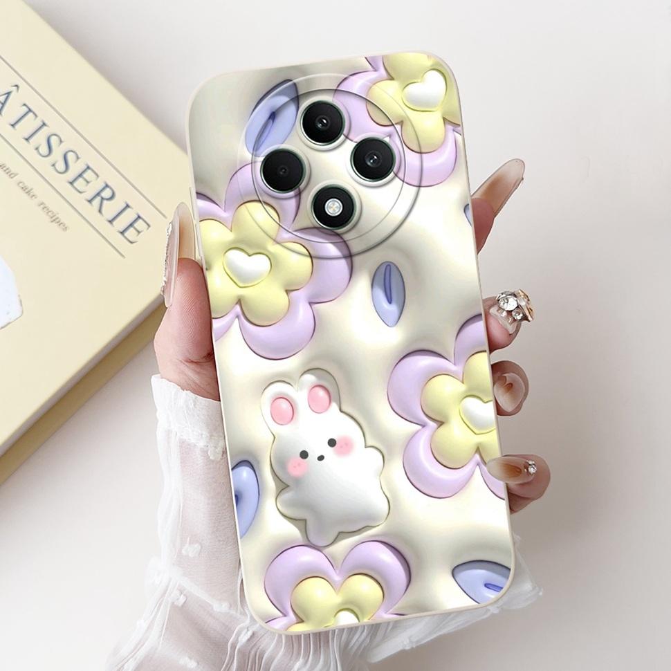 Handyhülle Für OPPO Reno 12 F 5G Hülle Silikon Weiche Abdeckung Floral Bemalt Für OPPO Reno 12 13 F 12F 13F Reno12F Reno13F Hüllen