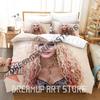 3D Print Christina Aguilera Bedding Set Single Twin Full Queen King Size Bed Set Adult Bedroom Duvetcover Sets Cool Bed She