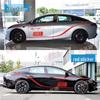 Aion Hyper GT Car Side Skirt Decals - Sporty, Customized Waistline Stripes