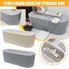 Data Cable Organizer Plug Board Desktop Storage Box Cordboard Desktop Organizer Wire Winder Box