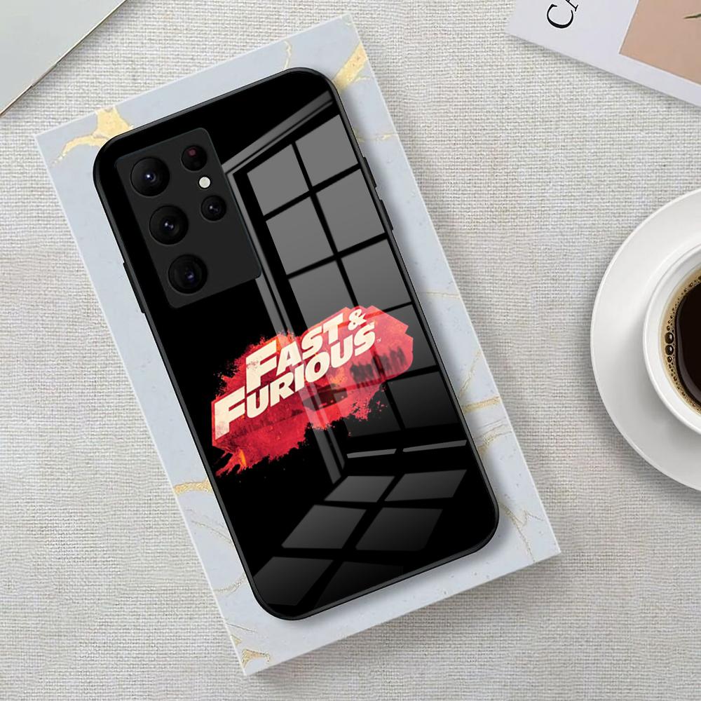 Etui na telefon F-Fast And F-Furious do Samsung S25 Edge Ultra 23 22 21 20 Ultra Plus S24 Fe A54 53 25 Szklana Osłona