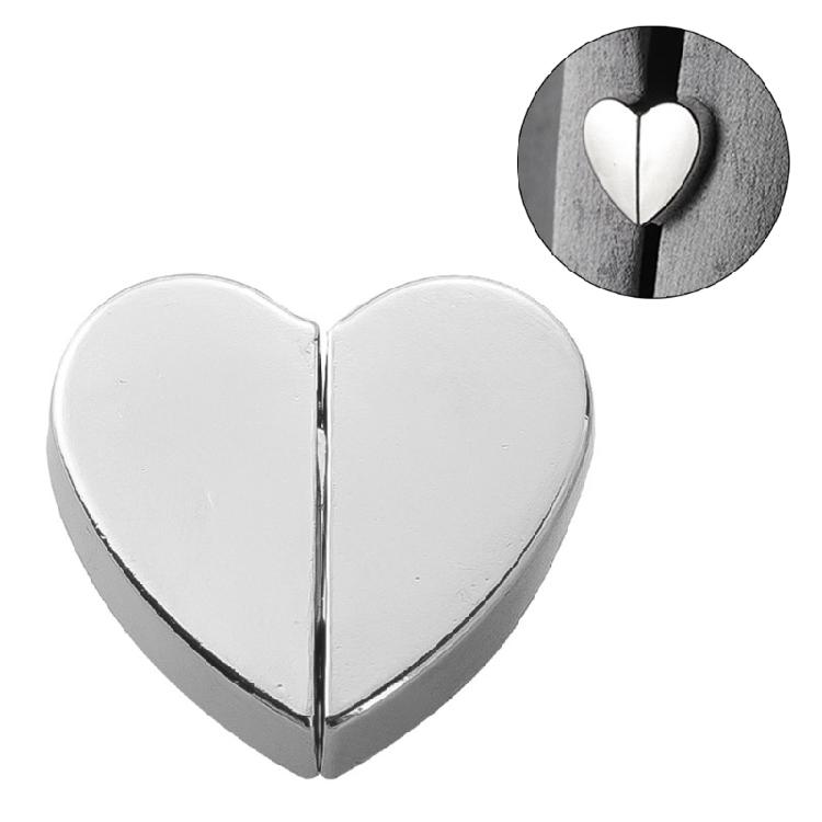 Decorative Heart Magnetic Curtain Fasteners 10Pcs Without Nails Installation Secures Drapes Closed Indoor Outdoor Use