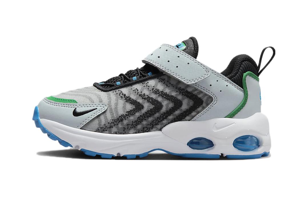 

Nike Air Max TW PS Cushioning Breathable Cushioning Breathable Low top Kids Lifestyle Shoes Gray Blue DQ0297-003 28