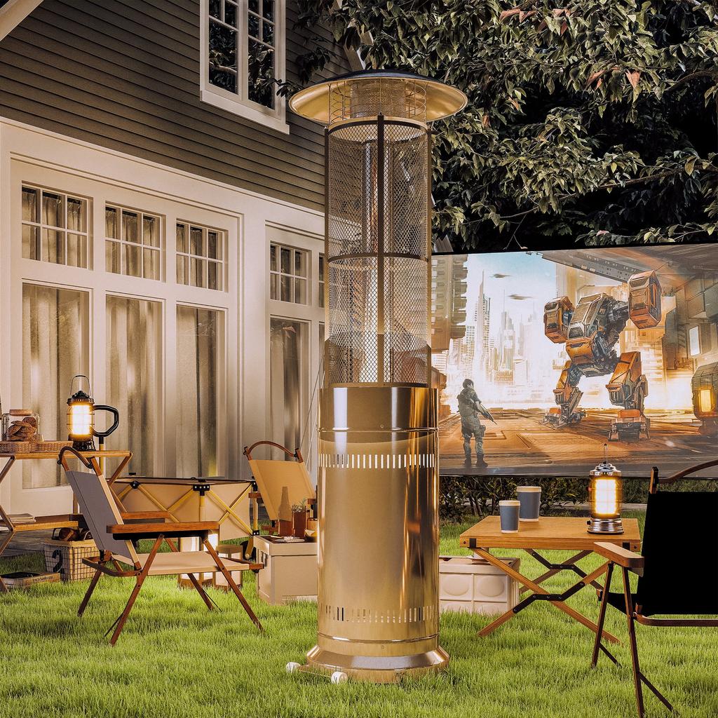 11Kw Adjustable Heat Gas Patio Heater
