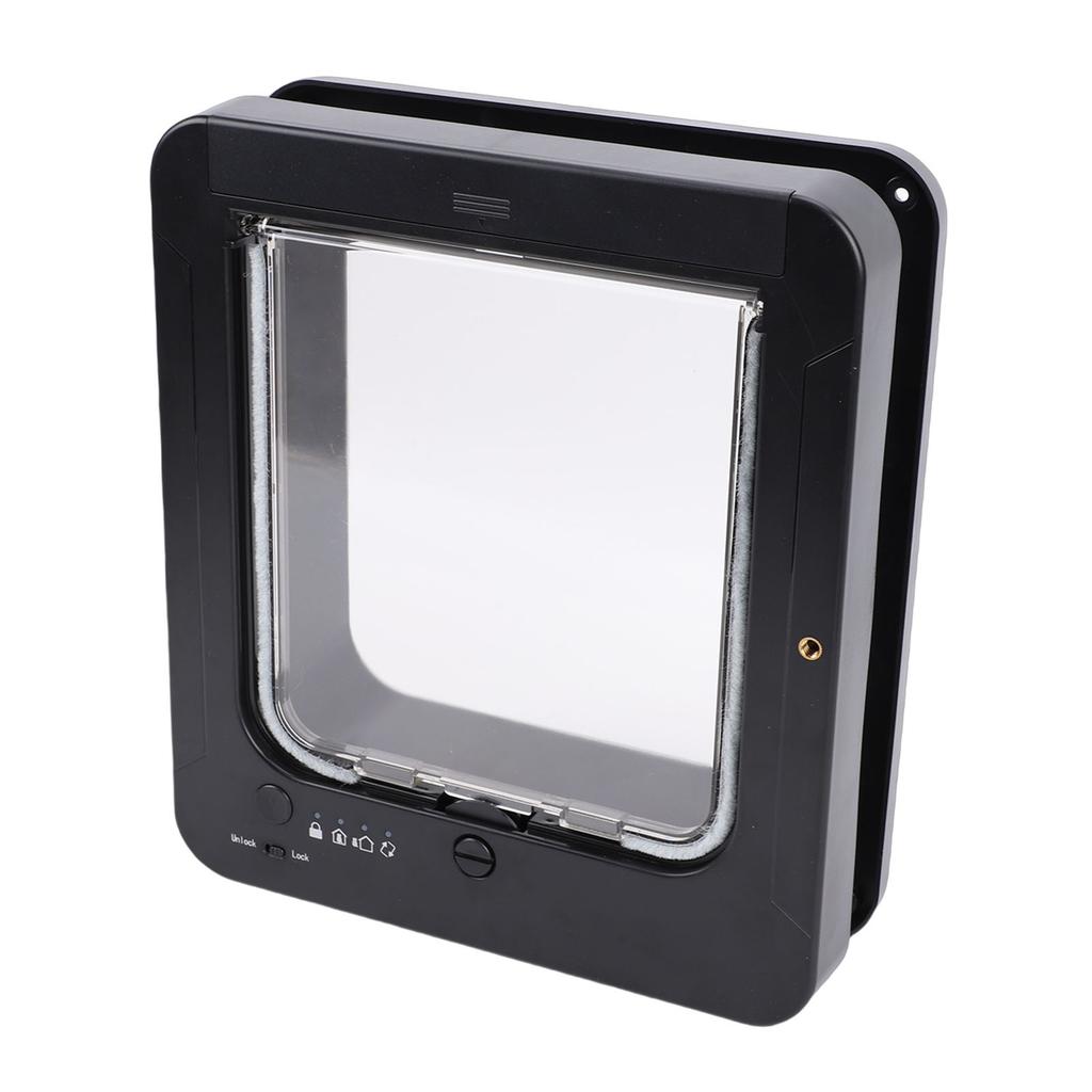 Inteligentne Drzwiczki dla Kota Inteligentny Automatyczny Czujnik Klapka dla Kota Brama dla Zwierząt Aktywowana Obrożą Wejście dla Psa Kota ze Zdalnym Sterowaniem