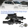Engine Coolant Thermostat Housing For Dodge Avenger 2008-2014 Chrysler 200 2011-2014 Sebring 2008-2010 Journey 09-17 68003582AB