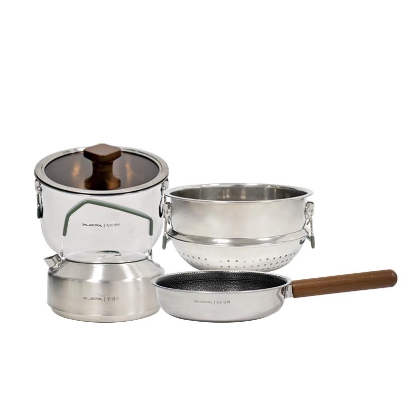 BUERK Outdoor Cassette Stove Cookware Set