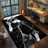 Washable One Piece Carpet Floor Mat Anti-Slip Large Area Rug for Home Decor Gamer Room Bedroom