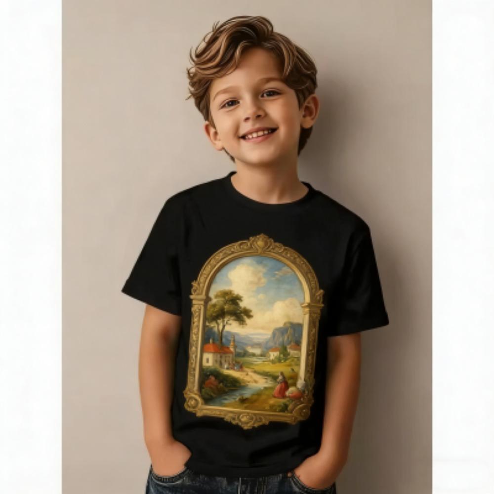 Fashion Cartoon 67 Six Seven Print Kids T-Shirts Summer Street Short-Sleeve Outdoor Casual Tops for Boy and Girl's Tees Top