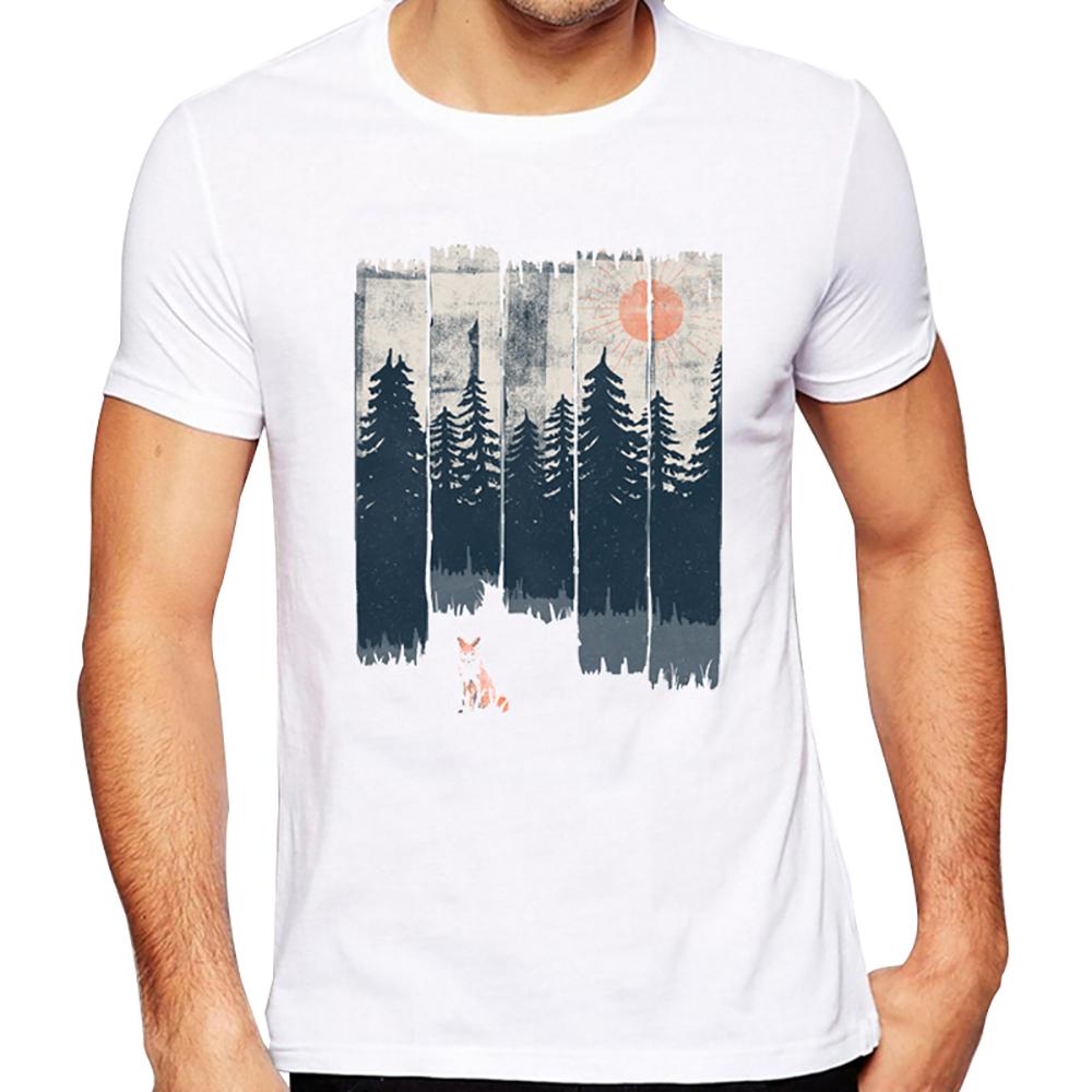 2026 Hot Sale New Arrival 2026 Fashion Grunge Dripping Turquoise Misty Forest Print Men Women T-Shirt Short Sleeve O-Neck Tops Hipster Tee Top 4XL