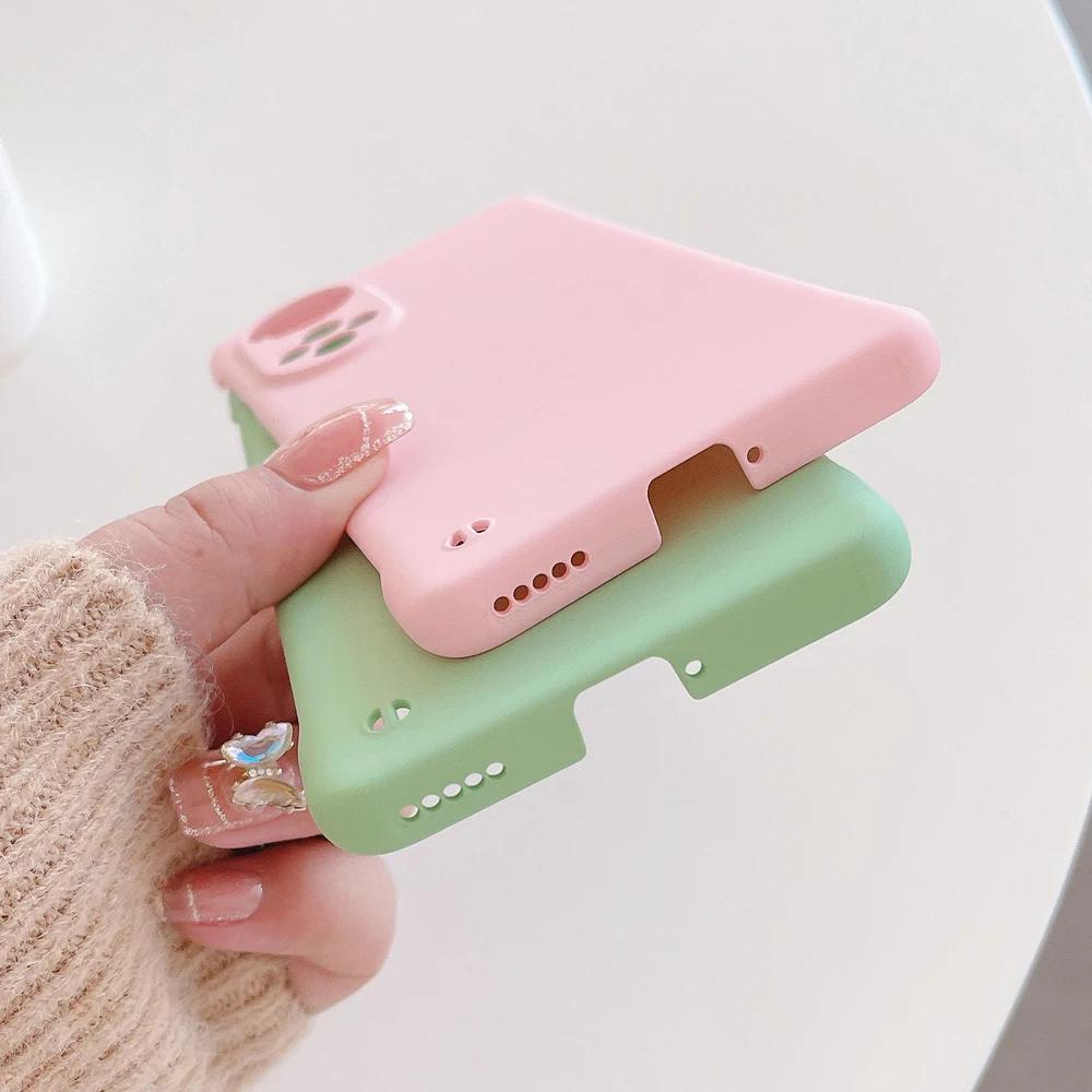 Candy Color Frameless Matte Case For Huawei Nova 9 8 Nova9 Nova8 Pro 5G Slim Hard Shockproof Bumper Cover