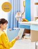 USB Charging LED Desk Lamp with Eye Protection & Flexible Hose Clip for Dorms and Bedside Use