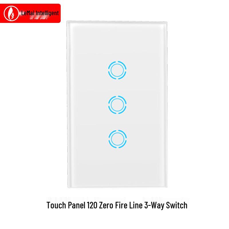WiFi Smart Touch Switch with Alexa Voice Control & Mobile App, US Standard Panel