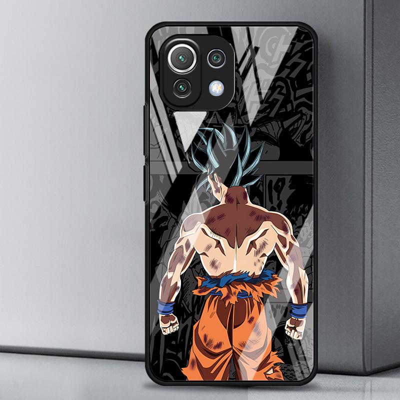 

Glass Phone Cover Case for Xiaomi mi 13 10T 12T 11T 10 Pro 11 Lite Note 10 14 12 12X D-ragonS B-allS Cool Xiaomi Mi 11