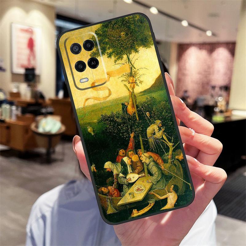 

Художественный чехол Иеронима Босха Для Oppo A94 A74 A54 A18 A38 A58 A78 A98 A40 A60 A80 A16 A76 A96 A15 A17 A77 A57S Чехол OPPO A74 5G