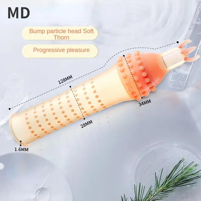 Reusable Condoms Ultrathin Penis Sleeve Delay Ejaculation Sleeve Impotence Erection Thorn Dot G Spot Cover for Sex Adult Men