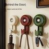 Punch-Free Suction Cup Hooks Wall Mounted Strong Load-Bearing Bathroom Towel Holder Coat Hanger for Kitchen Bathroom Accessories