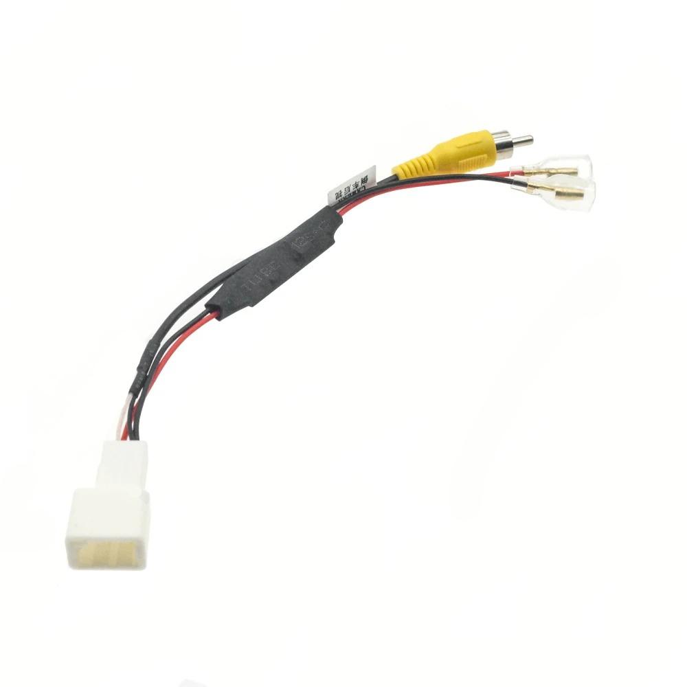 Car 4-pin Reverse Camera Output Video Wiring Cable For Toyota Original Factory