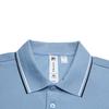 FILA Essentials Antibacterial Continuous Cool Trendy Polo Shirt Men tops Sky-Blue F11M631102FBU