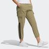 adidas Neo Colorblock Elastic Waist Jogger Pants Women Bottoms Khaki HE4483