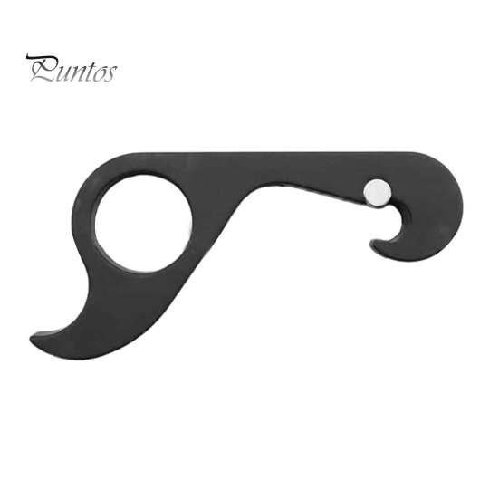 

Открывалка для бутылок одной рукой, прочный металлический магнитный ручной инструмент для открывания пивных бутылок, кухонный гаджет для пожилых людей, больных артритом, подарок шеф-повару чёрный