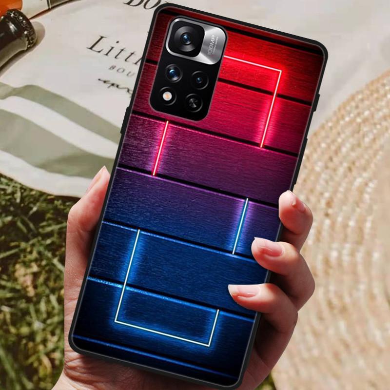 Für Xiaomi Redmi Note 11 Pro Plus 5G Hülle Weiche Silikon Handy Rückseite für Xiaomi Redmi Note11 Pro + Plus Coque Fundas Bumper