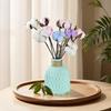 Simulation Cotton Head Natural Dried Flower Handmade Retro Country Style Flower Arrangement Wreath Bouquet Shooting Props
