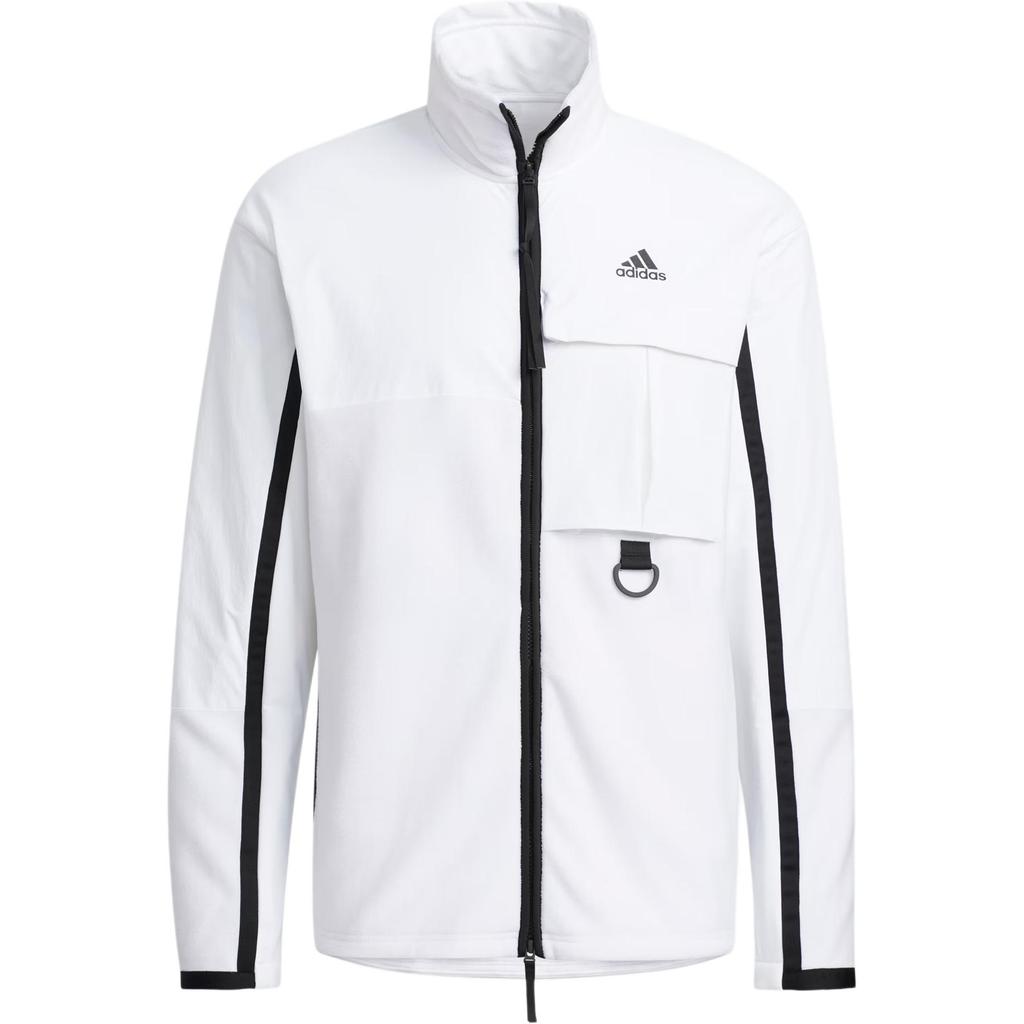 Adidas Sports Lifestyle Series Casual Fashion Versatile Jacket Unisex Jackets White H13795