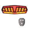 Wirelesses Remotes Control Bicycles Taillight Waterproofs Bike Rear Cycling Light USB Rechargeables Bike Tail Light