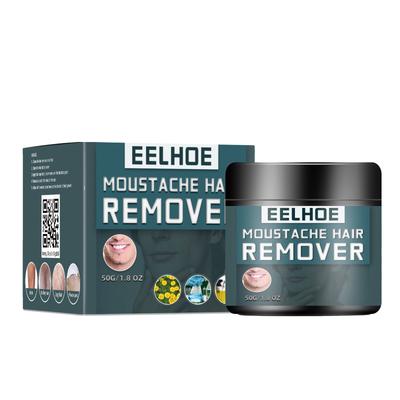 EELHOE Men's Depilatory Cream Gentle Hair Removal Cream for Face, Beard, Underarms, Legs & Body