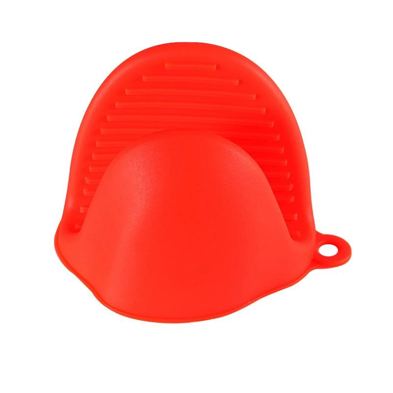 2ks Rukavice do trouby Silikonové rukavice odolné proti přiskřípnutí Proti opaření Protiskluzové rukavice Klipy Držák na hrnce Rukavice na vaření Pečicí rukavice