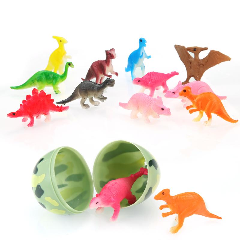 Buy Twister.CK 38Pcs Camouflage Easter Eggs Filled with Mini Dinosaurs