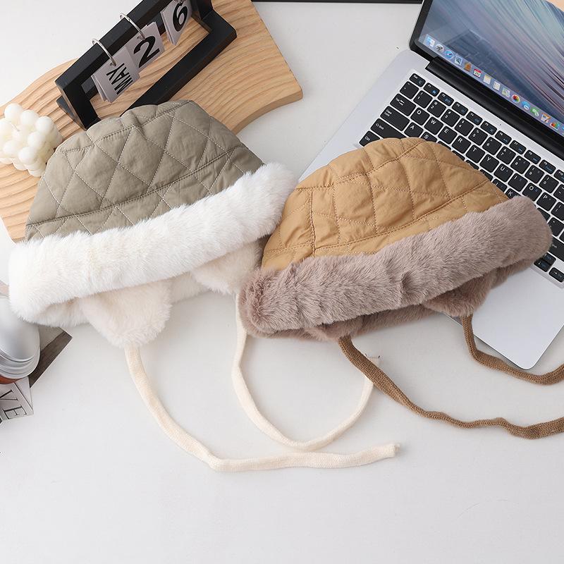 Warm Fleece-Lined Versatile Fisherman Hat with Ear Protection for Autumn and Winter