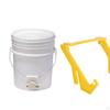 Honey Pail Extractor Equipment 20 L Capacity Container with Gate Valve Lightweight Barrel