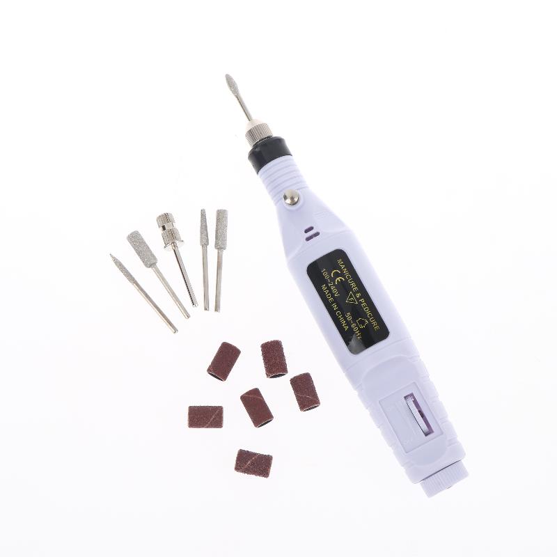 Electric Nail Sander Machine Adjustable Speed Drill Set for Acrylic Gel Nails Removal and Shaping